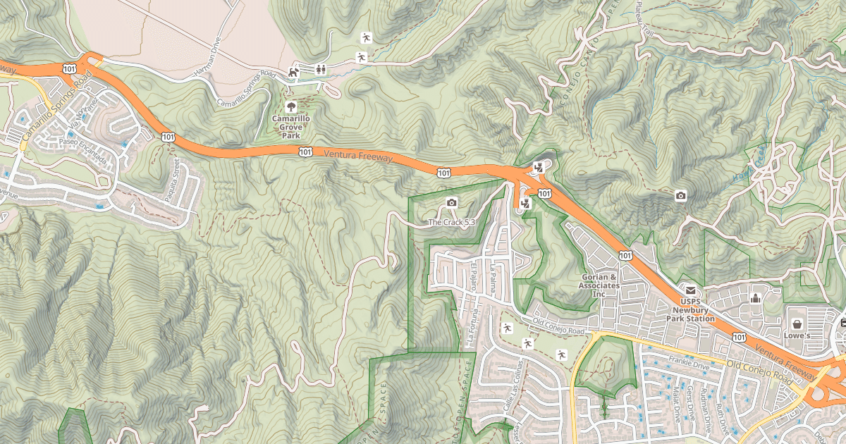 Map preview of The Crack