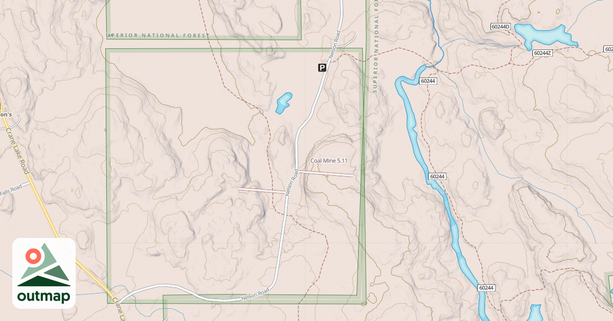 Map of Coal Mine