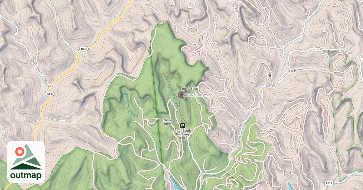 Map of All Gold Everything