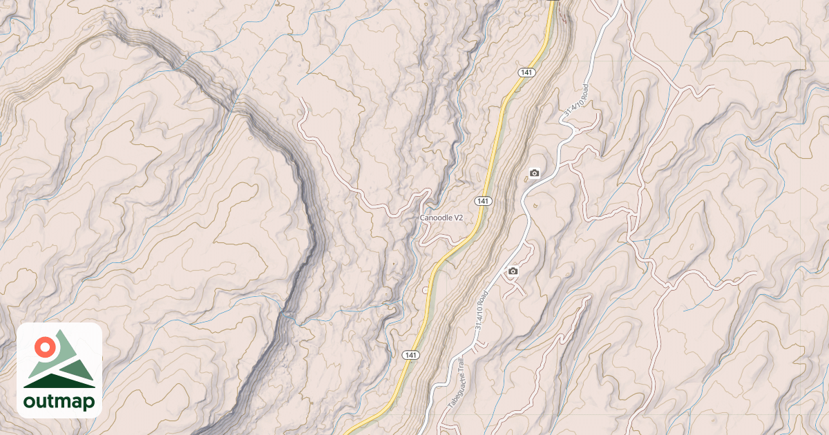 Map of Canoodle