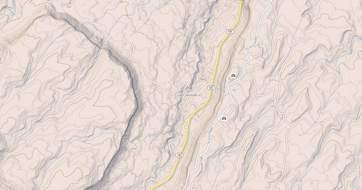 Map preview of Canoodle