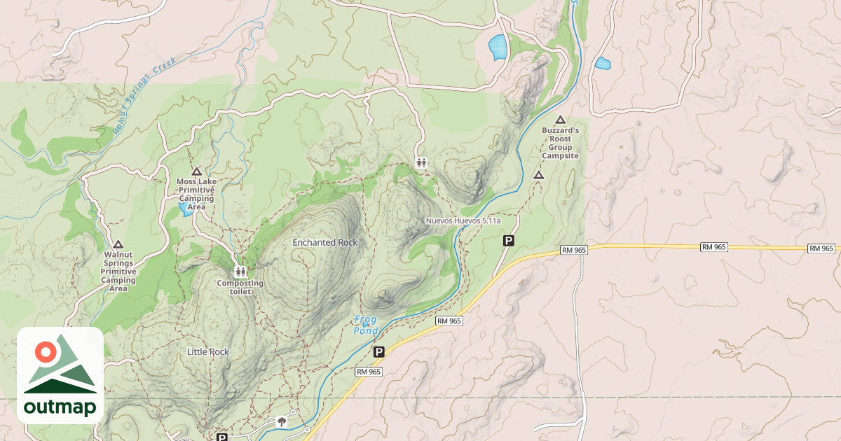 Map of Nuevos Huevos
