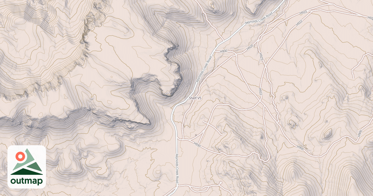 Map of Shelf