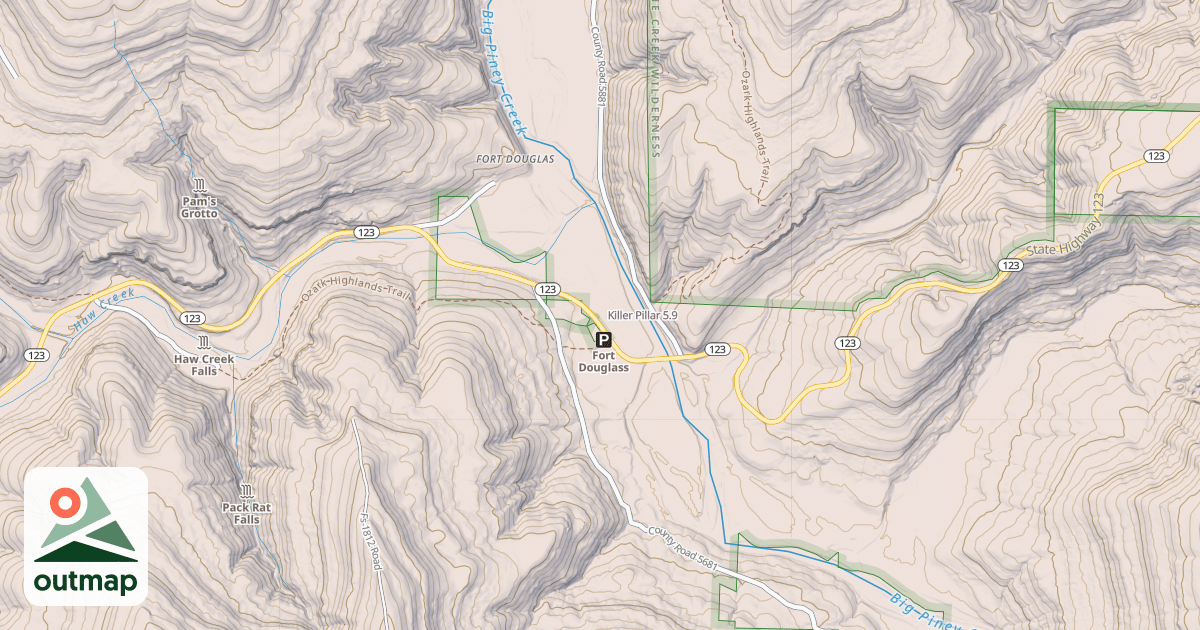 Map of Killer Pillar