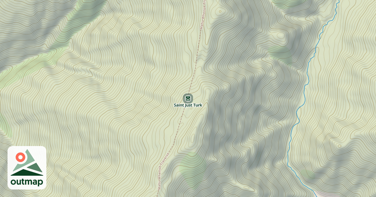 Map of Saint Just Turk