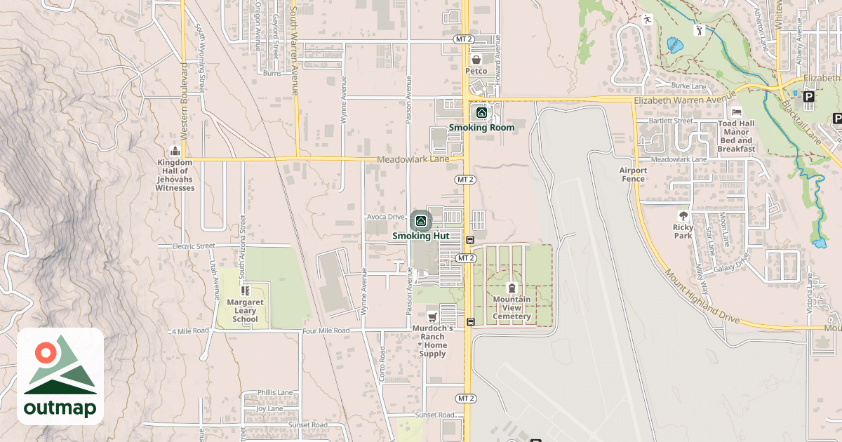 Map of Smoking Hut
