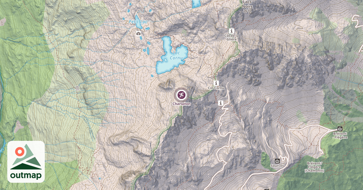 Map of Charlanon