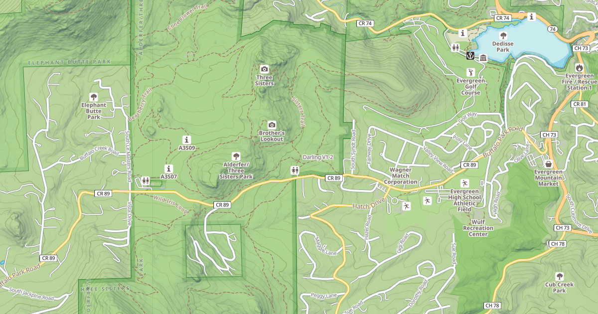 Map preview of Darling