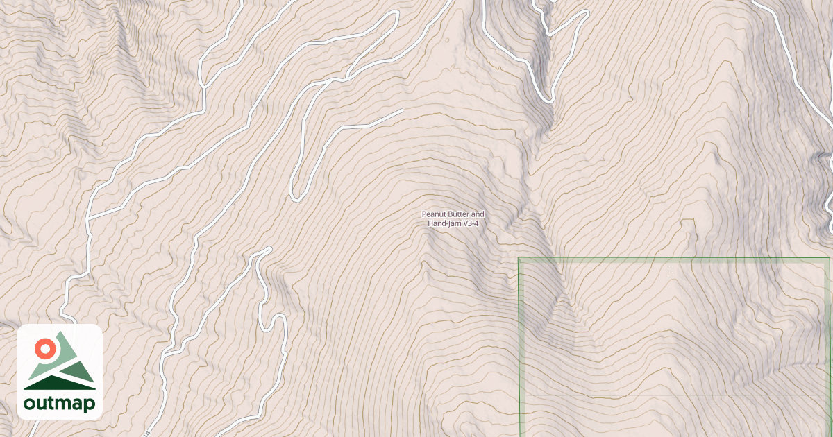Map of Peanut Butter and Hand-Jam