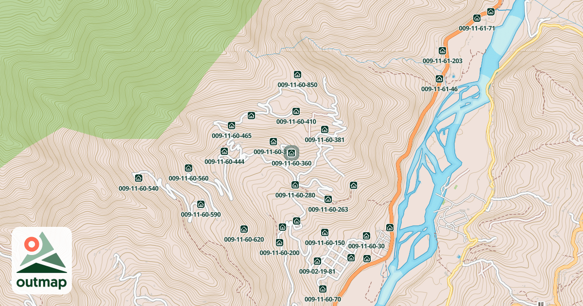 Map of 009-11-60-360