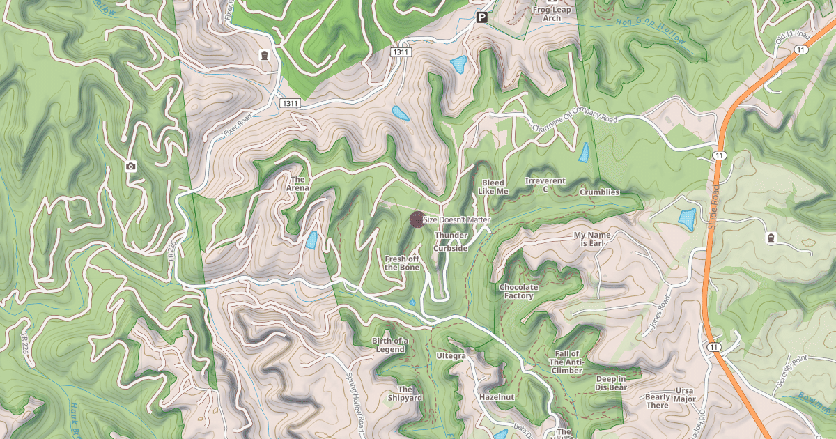 Map preview of Size Doesn't Matter