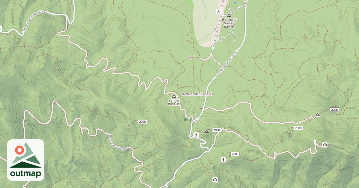 Map of Butterscotch Lane
