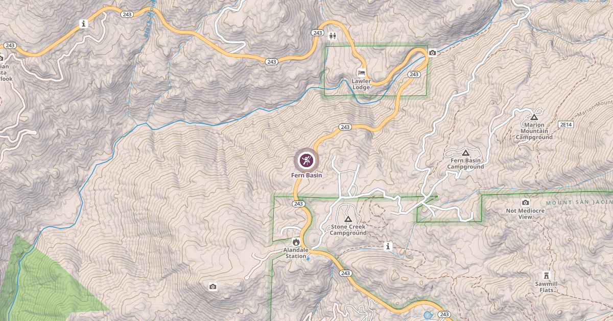 Map preview of Fern Basin