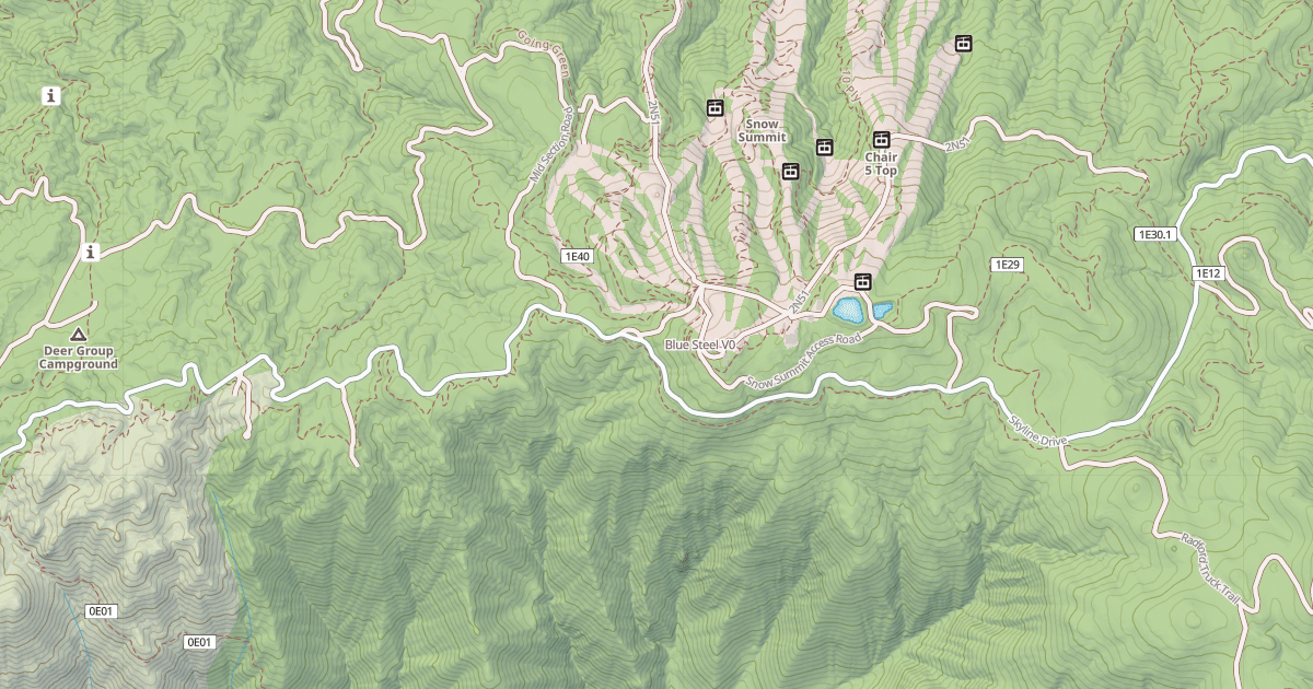 Map preview of Blue Steel