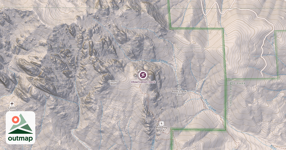 Map of Observation Deck