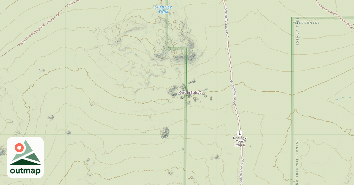 Map of Certain Slab