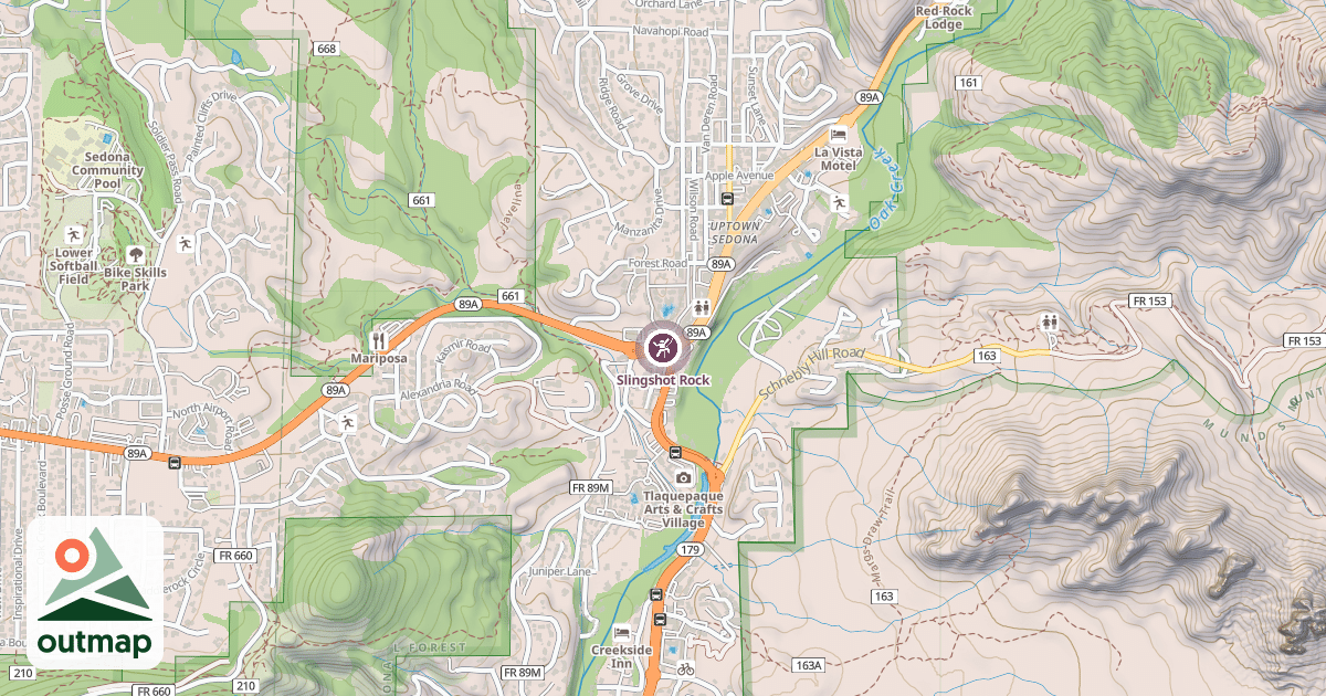 Map of Slingshot Rock