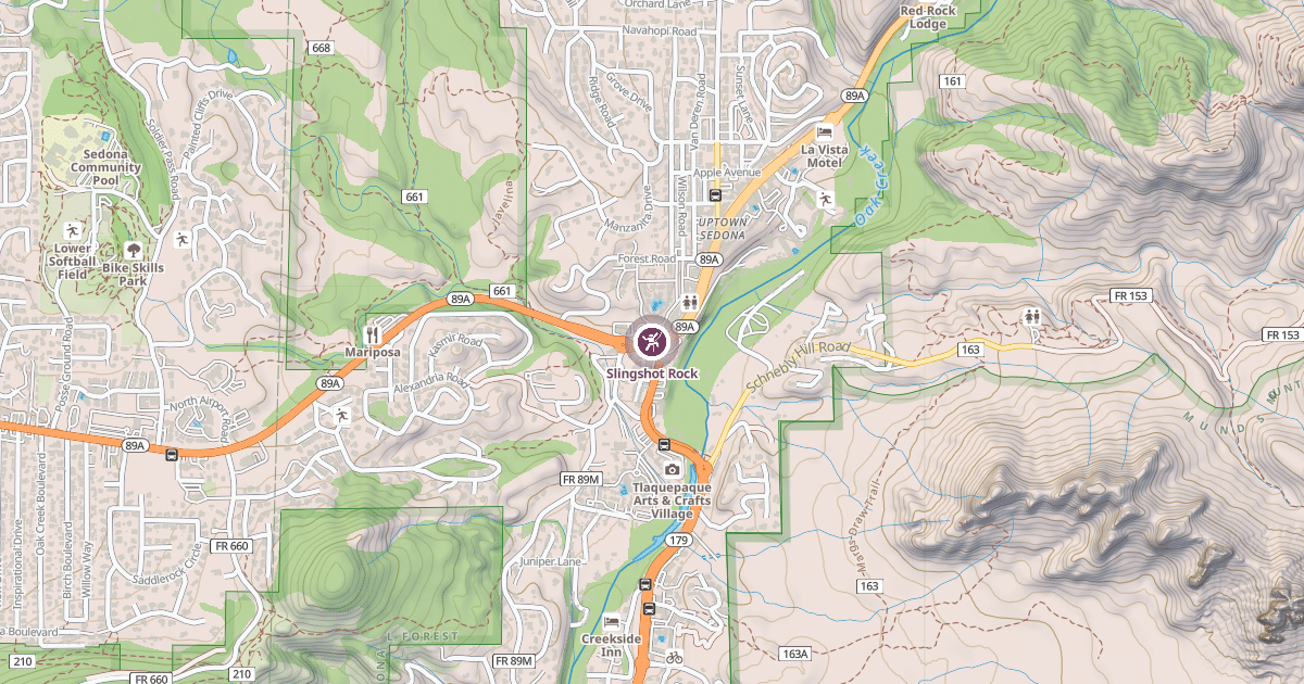Map preview of Slingshot Rock
