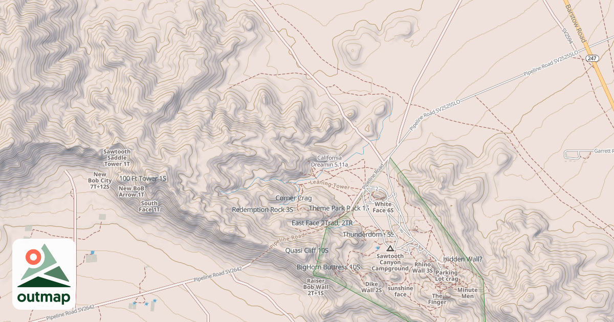 Map of California Dreamin