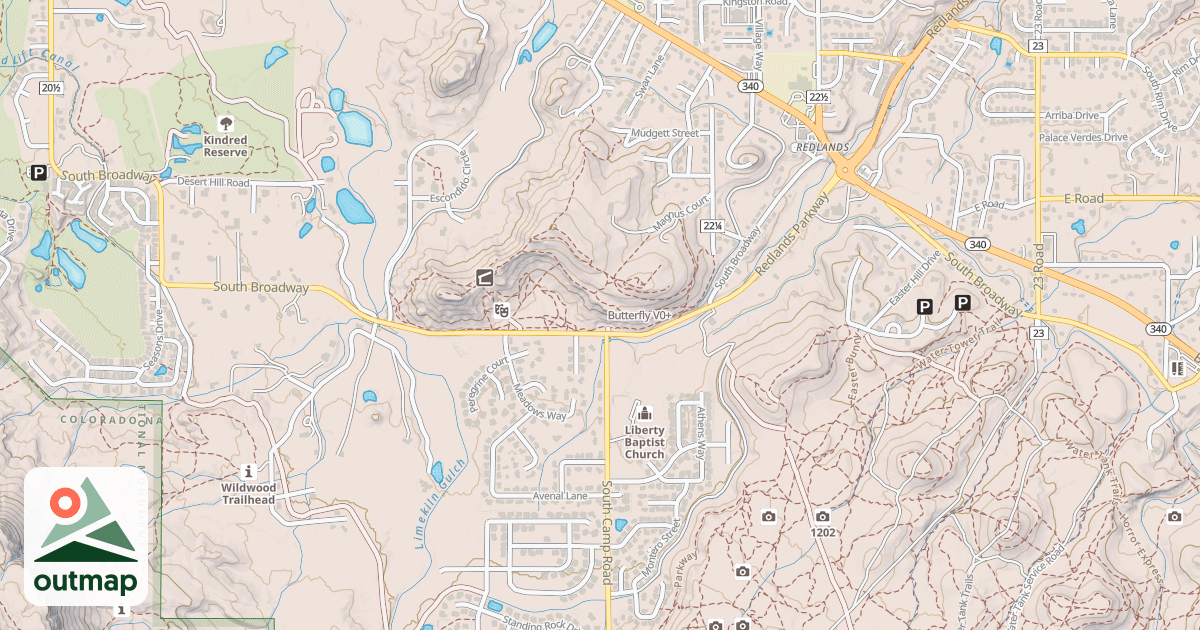 Map of Butterfly