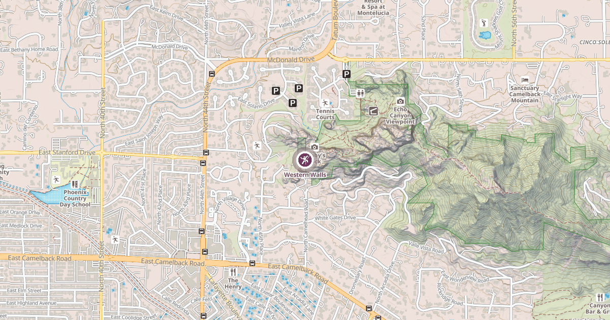 Map preview of Western Walls
