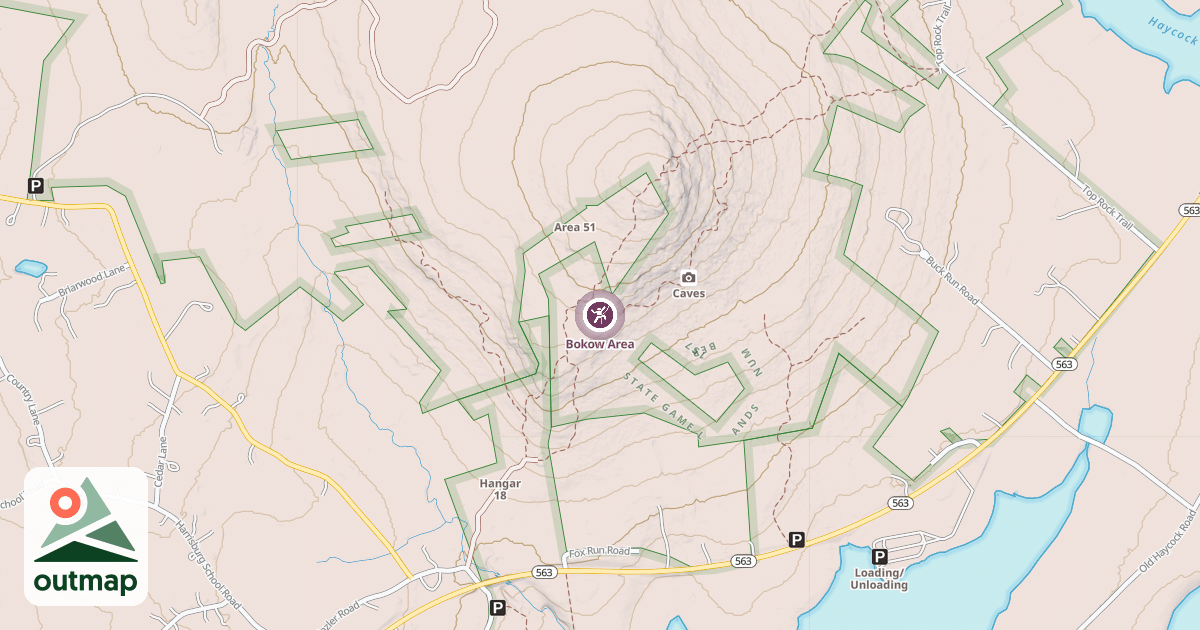Map of Bokow Area