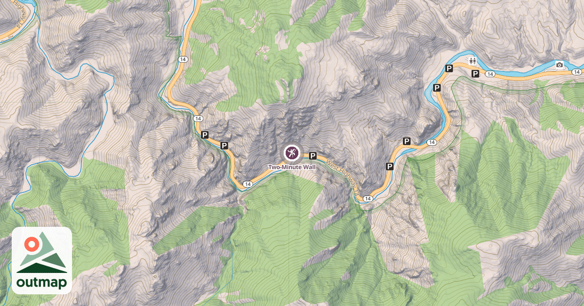 Map of Two-Minute Wall