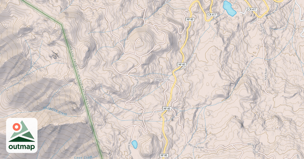 Map of Congo