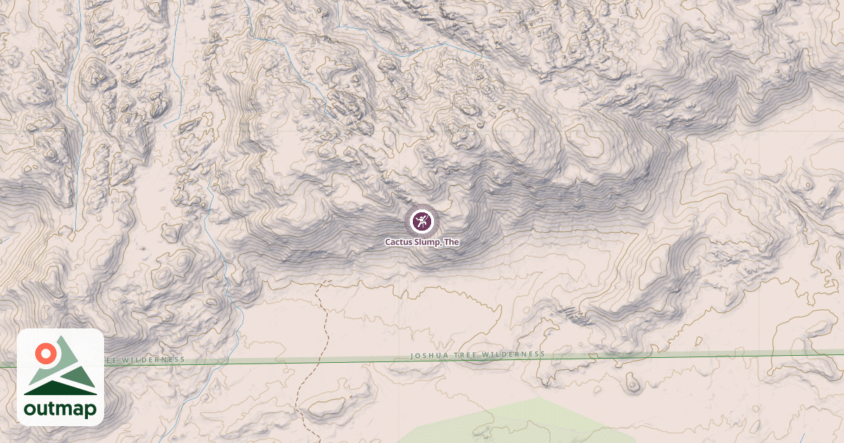 Map of Cactus Slump, The