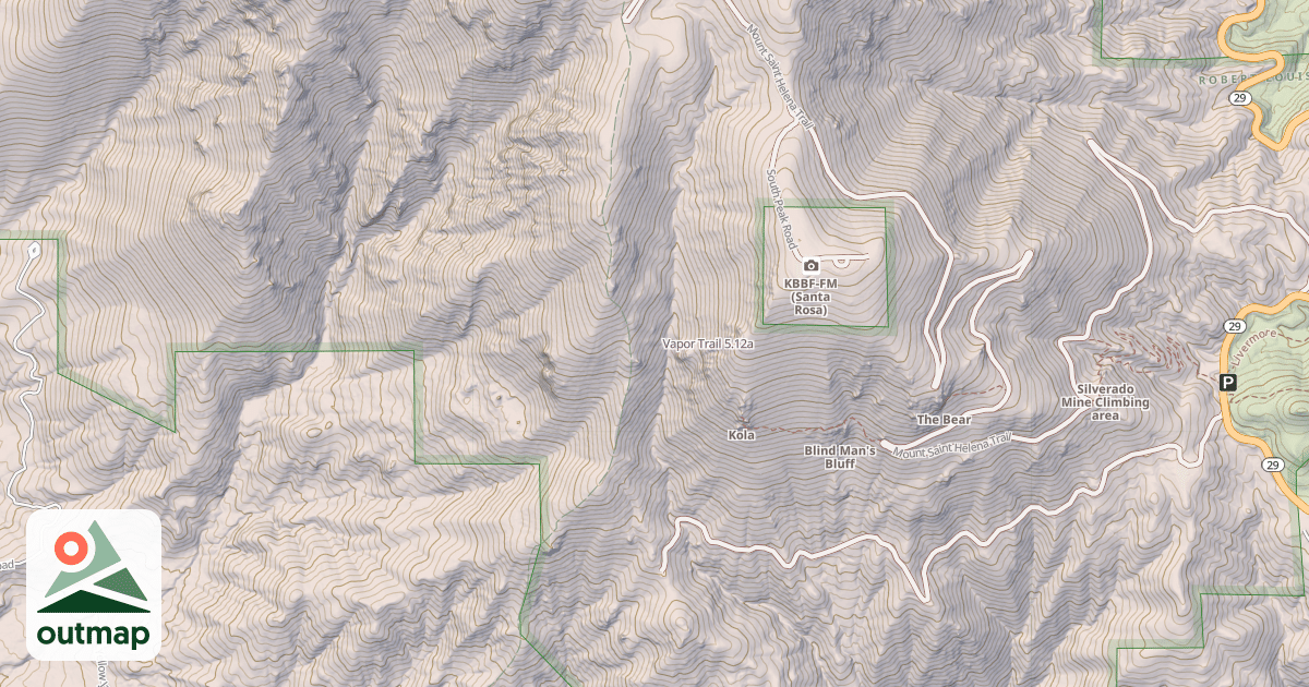 Map of Vapor Trail