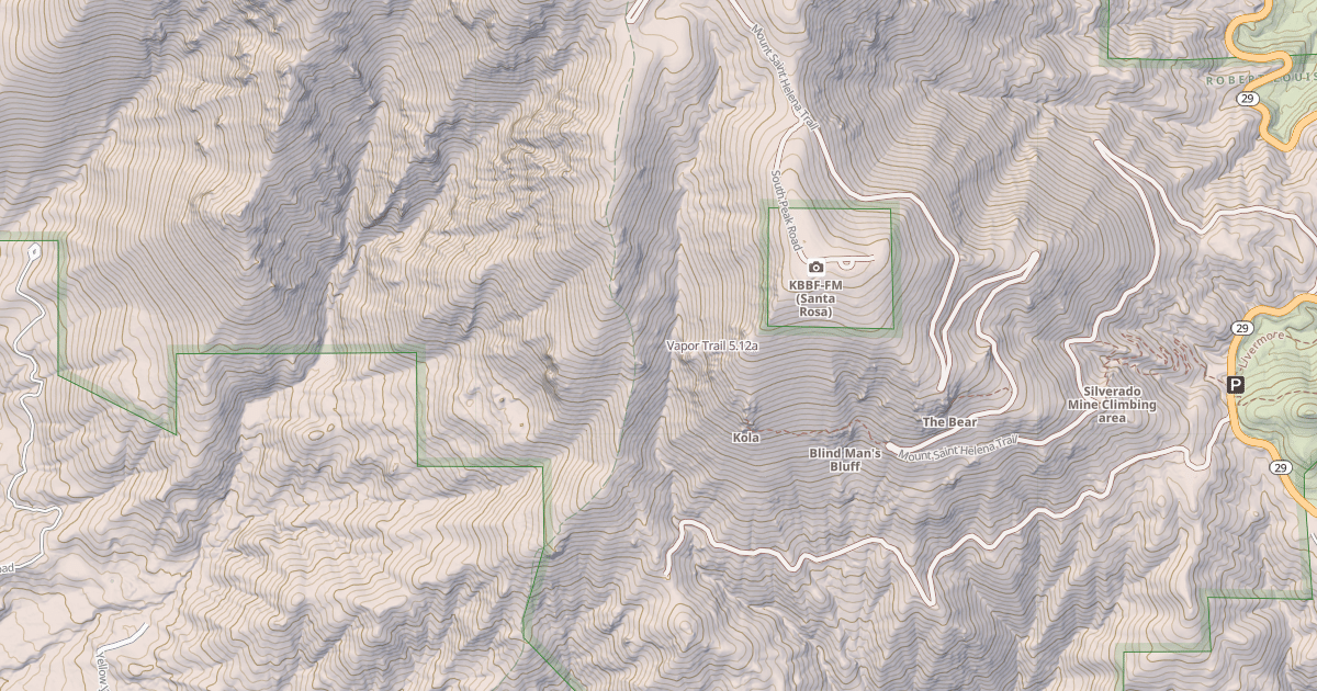 Map preview of Vapor Trail