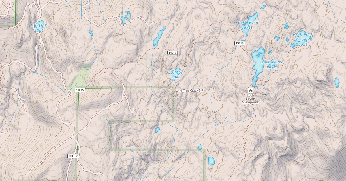 Map preview of Lone Tree Crack