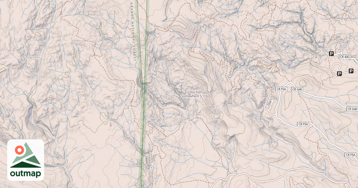 Map of Gotta Start Somewhere