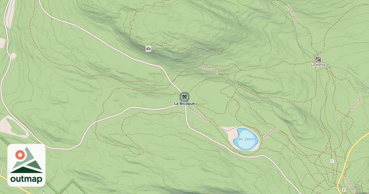 Map of La Bicoque