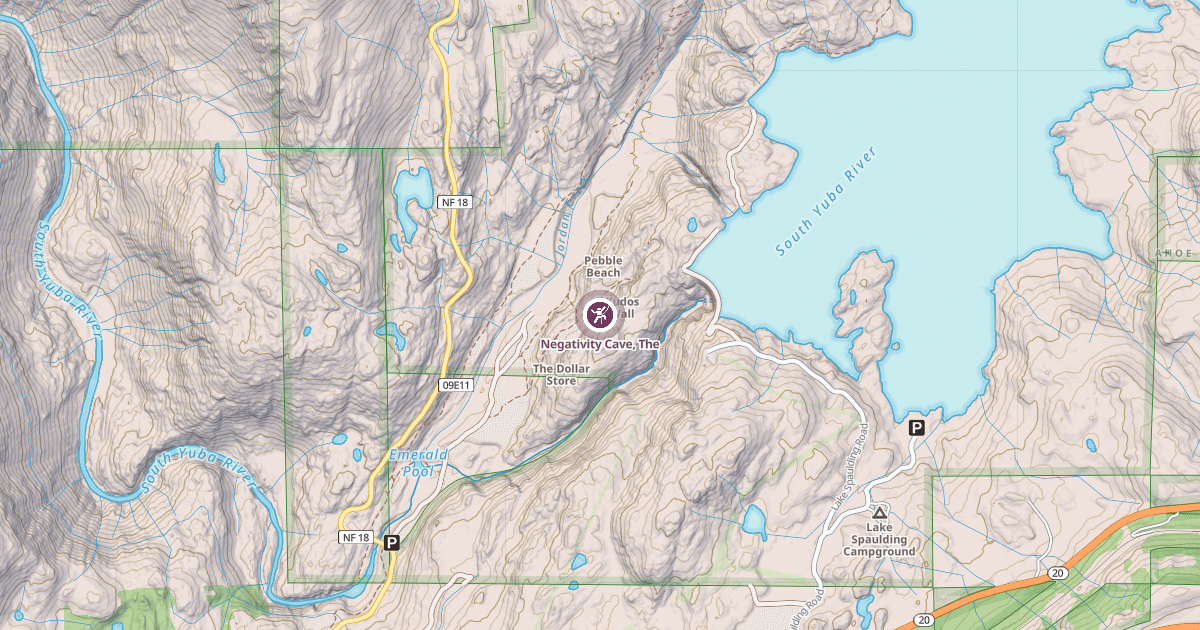 Map preview of Negativity Cave, The