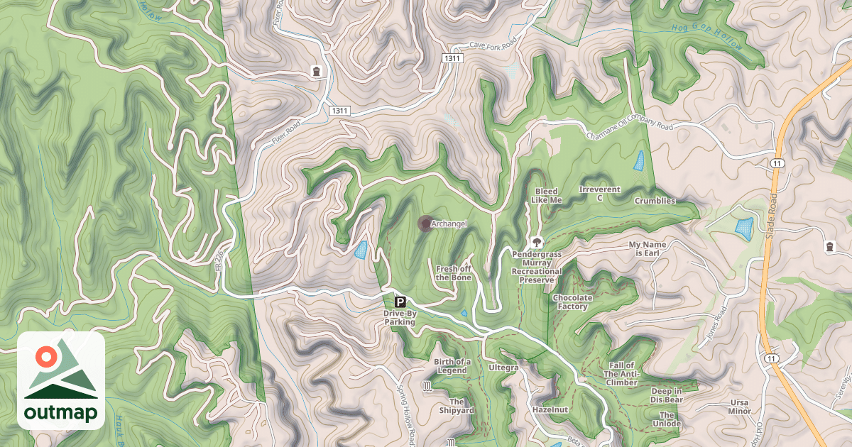 Map of Archangel