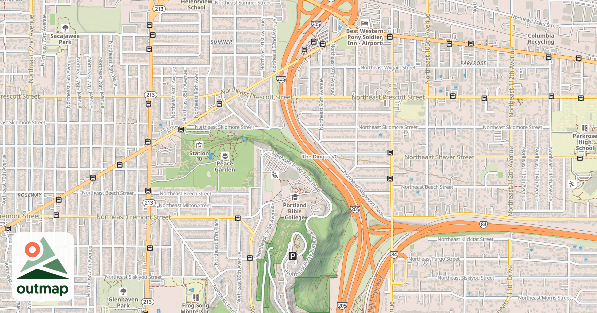 Map of The Dingus
