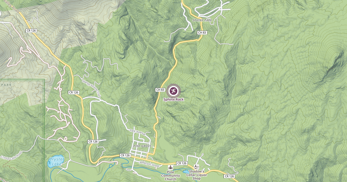 Map preview of Sphinx Rock