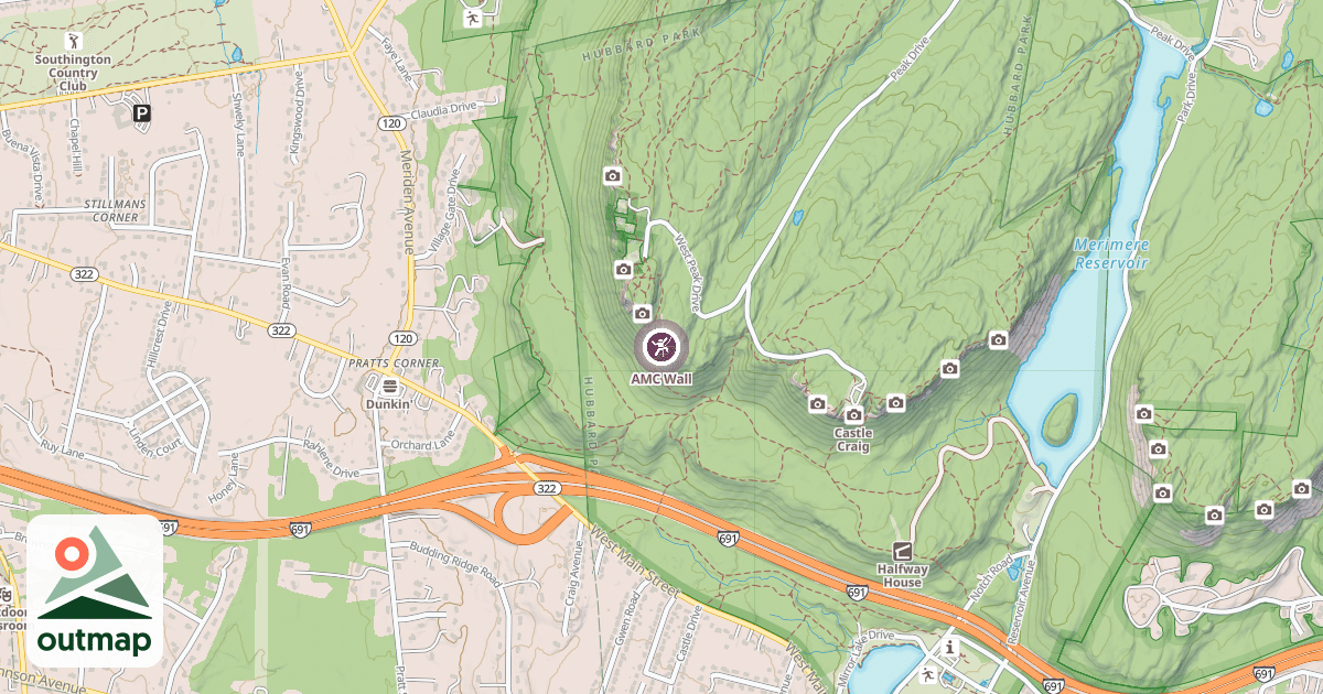 Map of AMC Wall