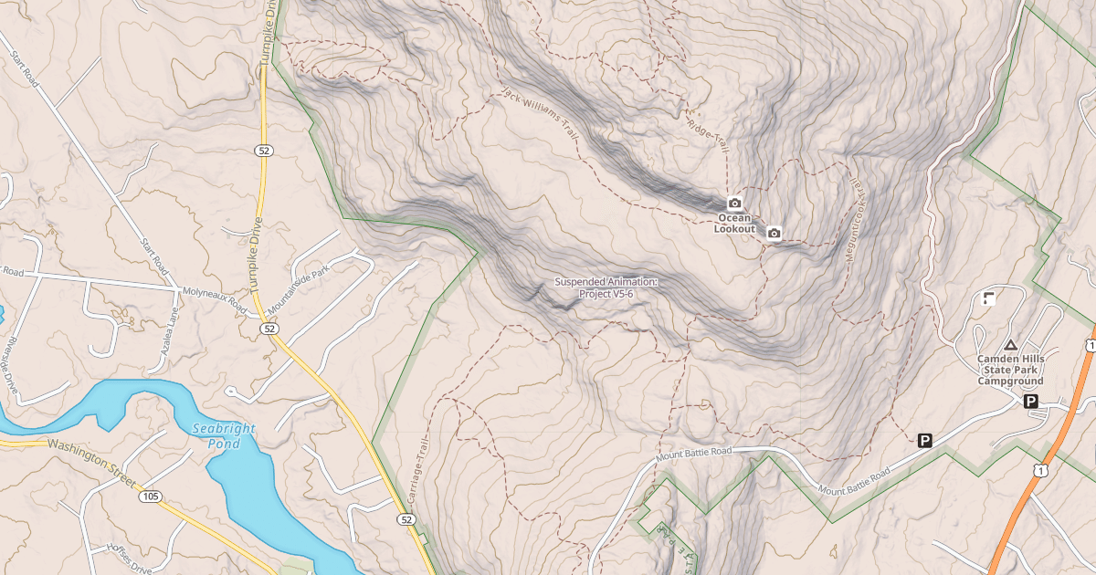Map preview of Suspended Animation: Project