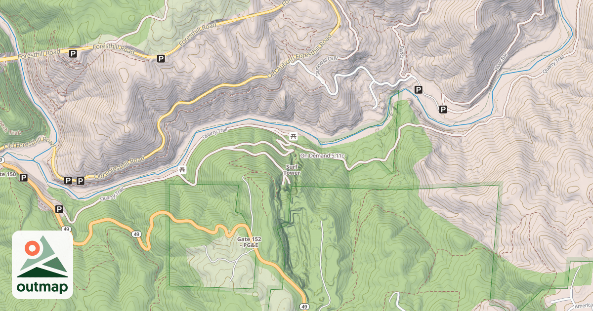 Map of On Demand