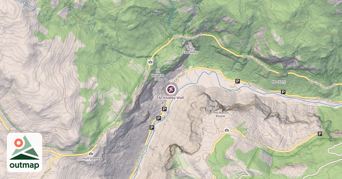 Map of Al. Knobby Wall