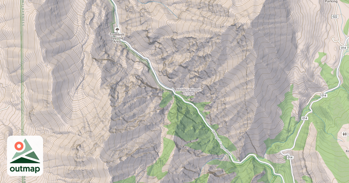 Map of Middle Unknown