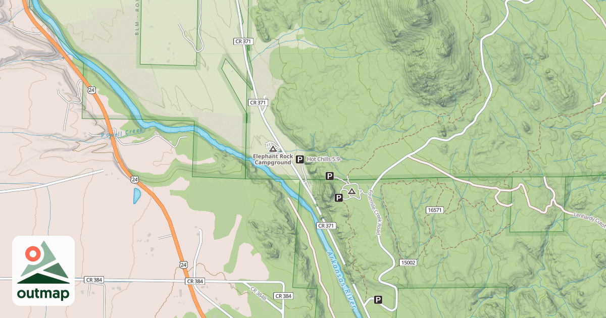Map of Hot Chills