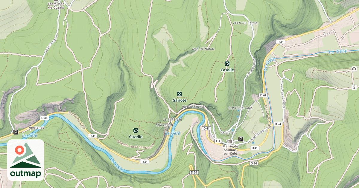 Map of Gariote