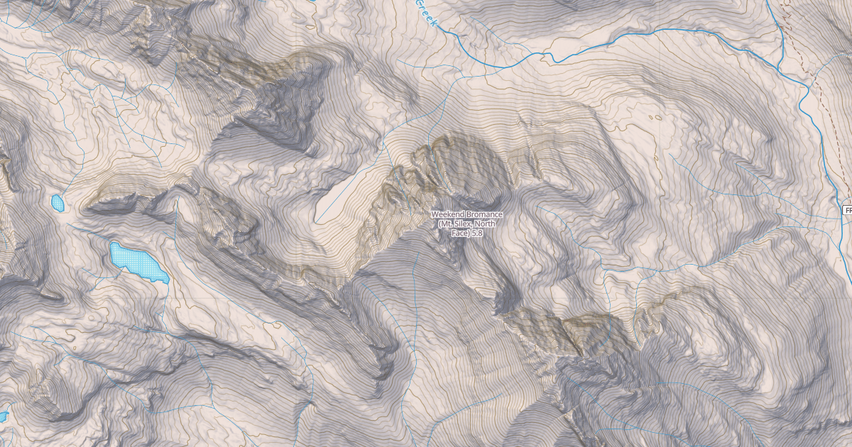 Map preview of Weekend Bromance (Mt. Silex, North Face)