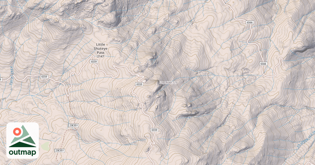 Map of Low Rider