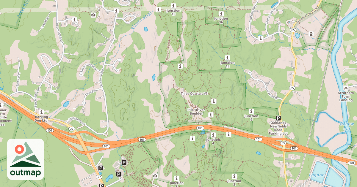 Map of Three Quarters