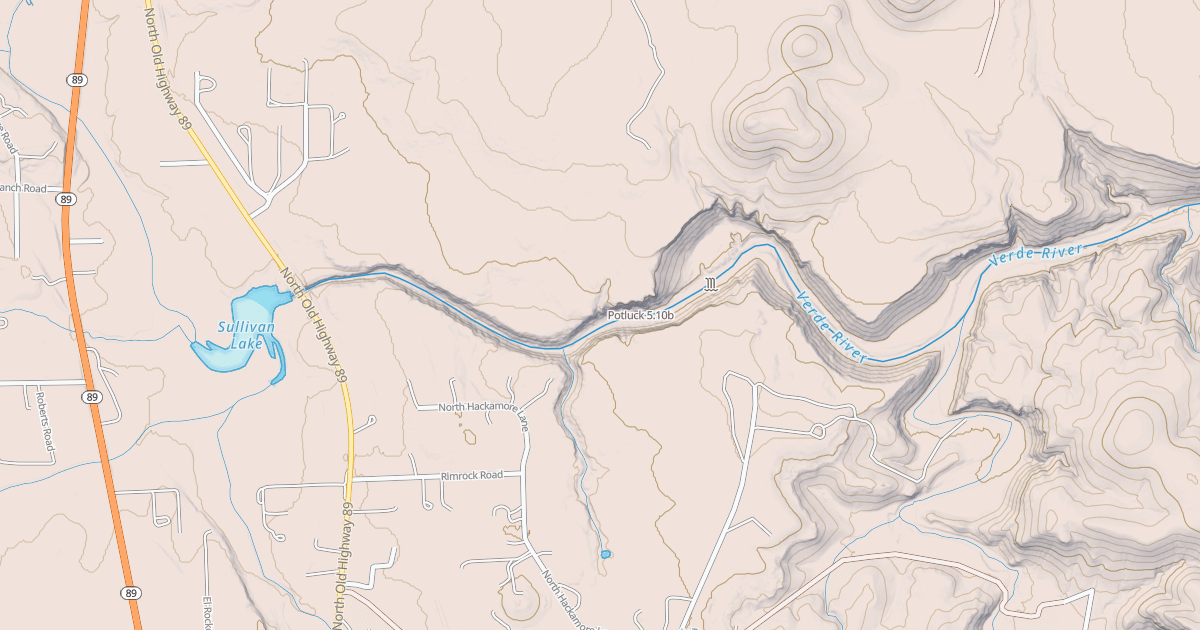 Map preview of Potluck