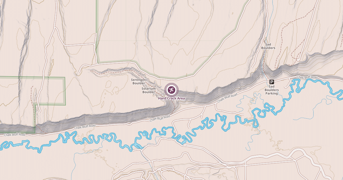 Map preview of Hard Crack Area